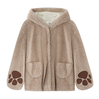 Cute lamb wool coat PL51214