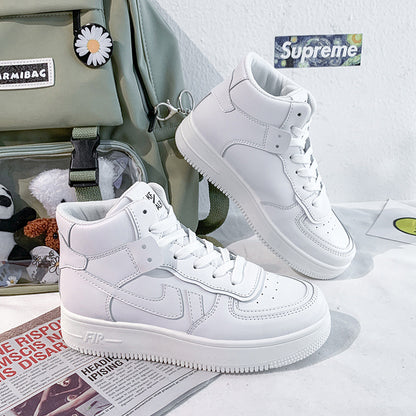 Purple high-top casual shoes PL50839