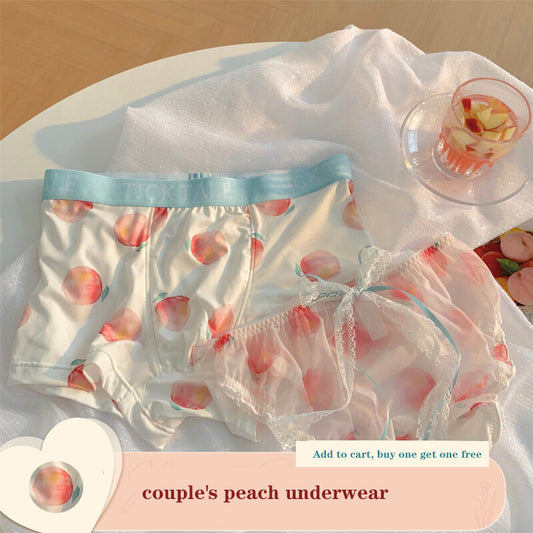 peach flavor couple underwear PL52237