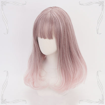 Fantasy pink gradient long hair PL10228