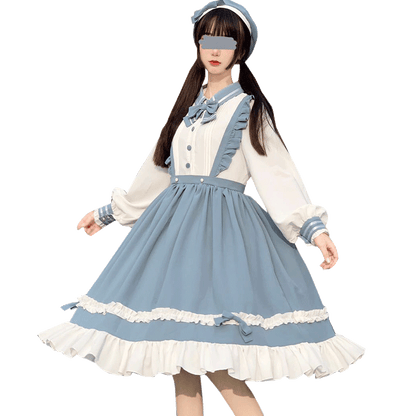 lolita long sleeve dress  PL50863