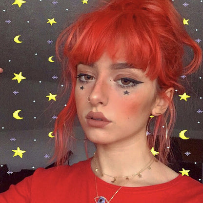Orange wig  PL20704